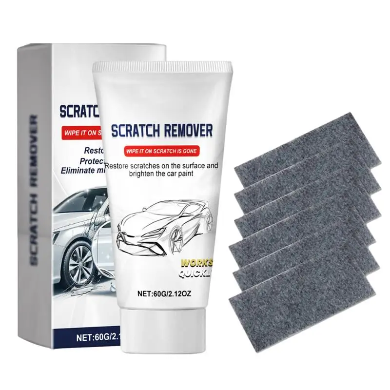 Nano Cloth Scratch Remover Car Scratch Repair Cloth With Repair Paste Cleaning Cloth For Vehicles Car Paint Deep Scratches