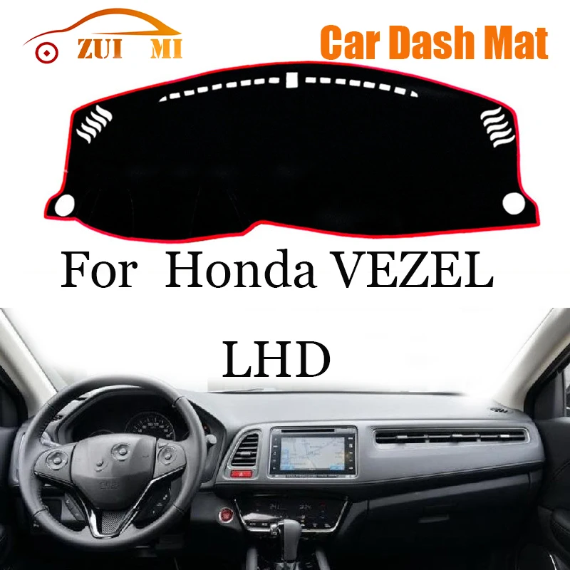 

ZUIMI Dashboard Cover Dash Mat Dashmat For Honda VEZEL LHD RHD Dash Board Cover Pad Sun Shade