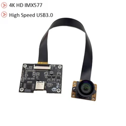 4000x3000 4K 12MP HD IMX577 USB3.0 modulo fotocamera FF 100 gradi Type-C MJPEG,YUV2,H264 con scheda madre per la visione del prodotto