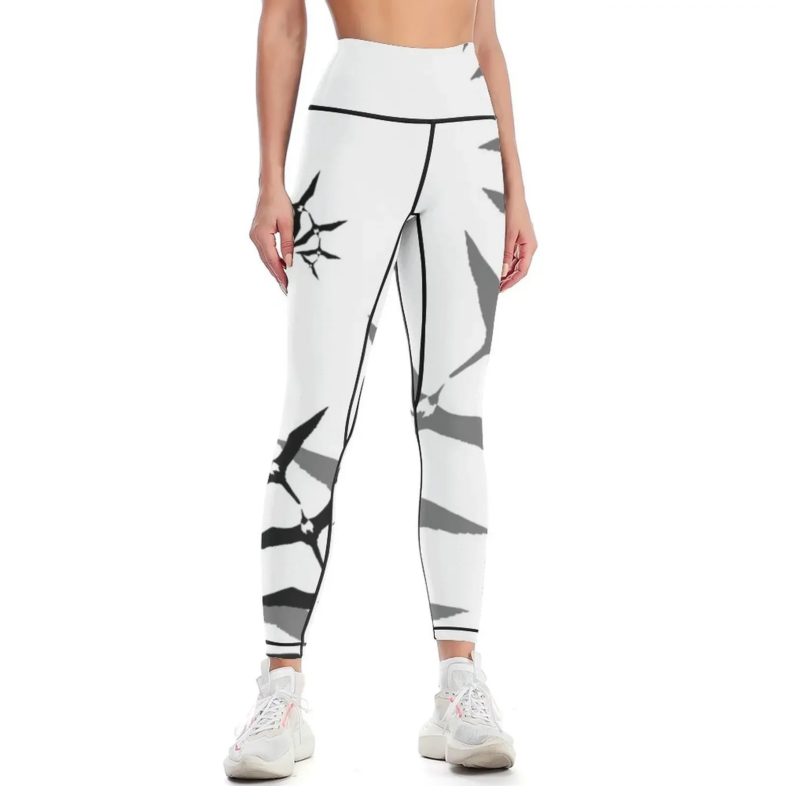 `Iwa Ferns Leggings for fitness sports for gym jogging pants gym's clothing Womens Leggings