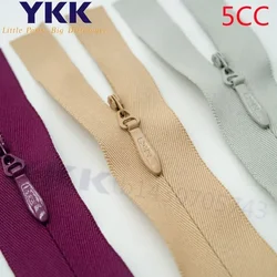 Invisible Zipper Drop Head Closer, Thick, Wedding, Evening Dress, Genuine Stock, Sewing Accessories, YK5, 1 Pc, 5 Pcs, 10Pcs