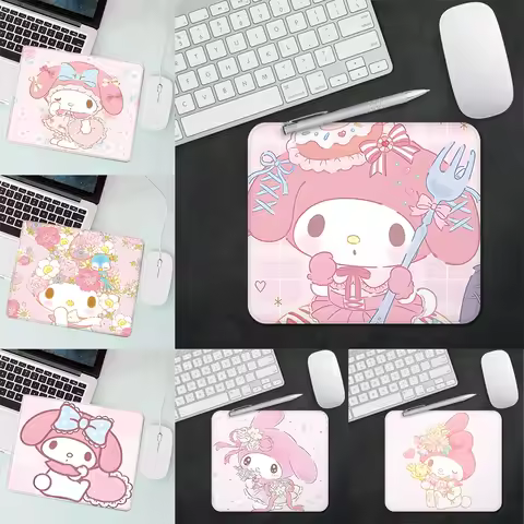 Cute cartoon My Melody Gaming Mouse Pad XS Small Mousepad For PC Gamer Desktop Decoration Office Mouse Mat Deskmat Rug