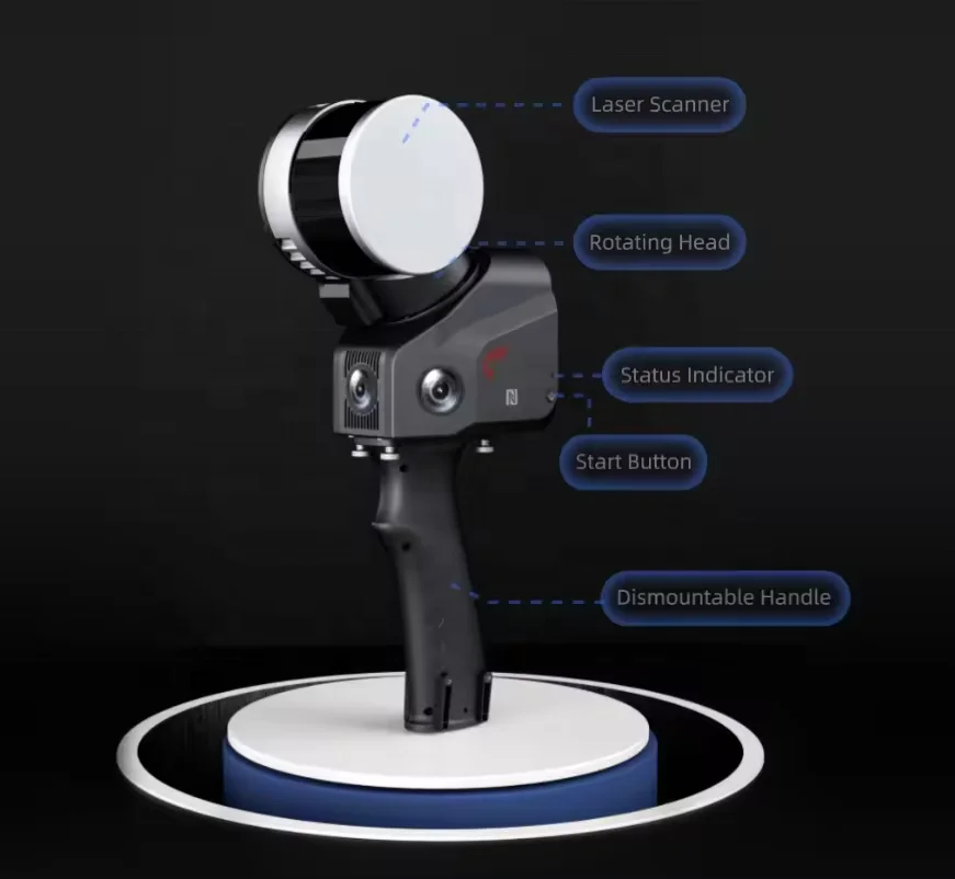 FEIMA SLAM100 Hand Held 3D Imaging Mapping Sensor Laser and Lidar Scanning 3D Lidar  Scanner