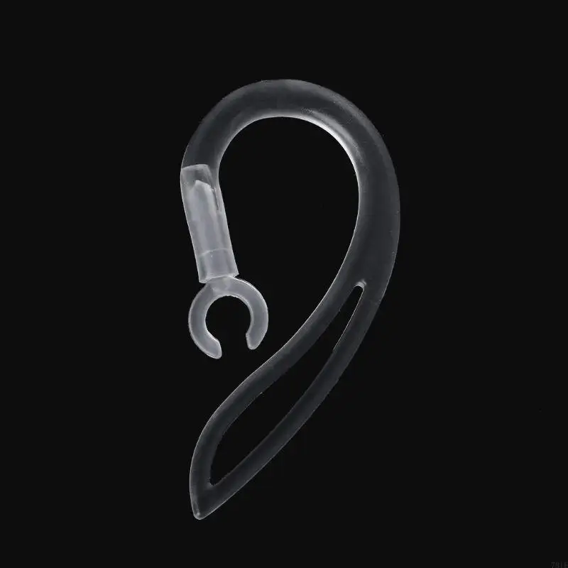 781E auricolari auricolari auricolari auricolari da 7 mm clip auricolare in silicone morbido trasparente