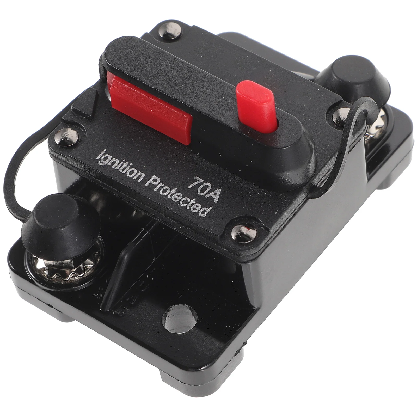 

70A Circuit Breaker 12V~36V For Auto Truck Rv Marine Waterproof Dustproof Panel Mount Mini Reset Fuse Car Interior Parts