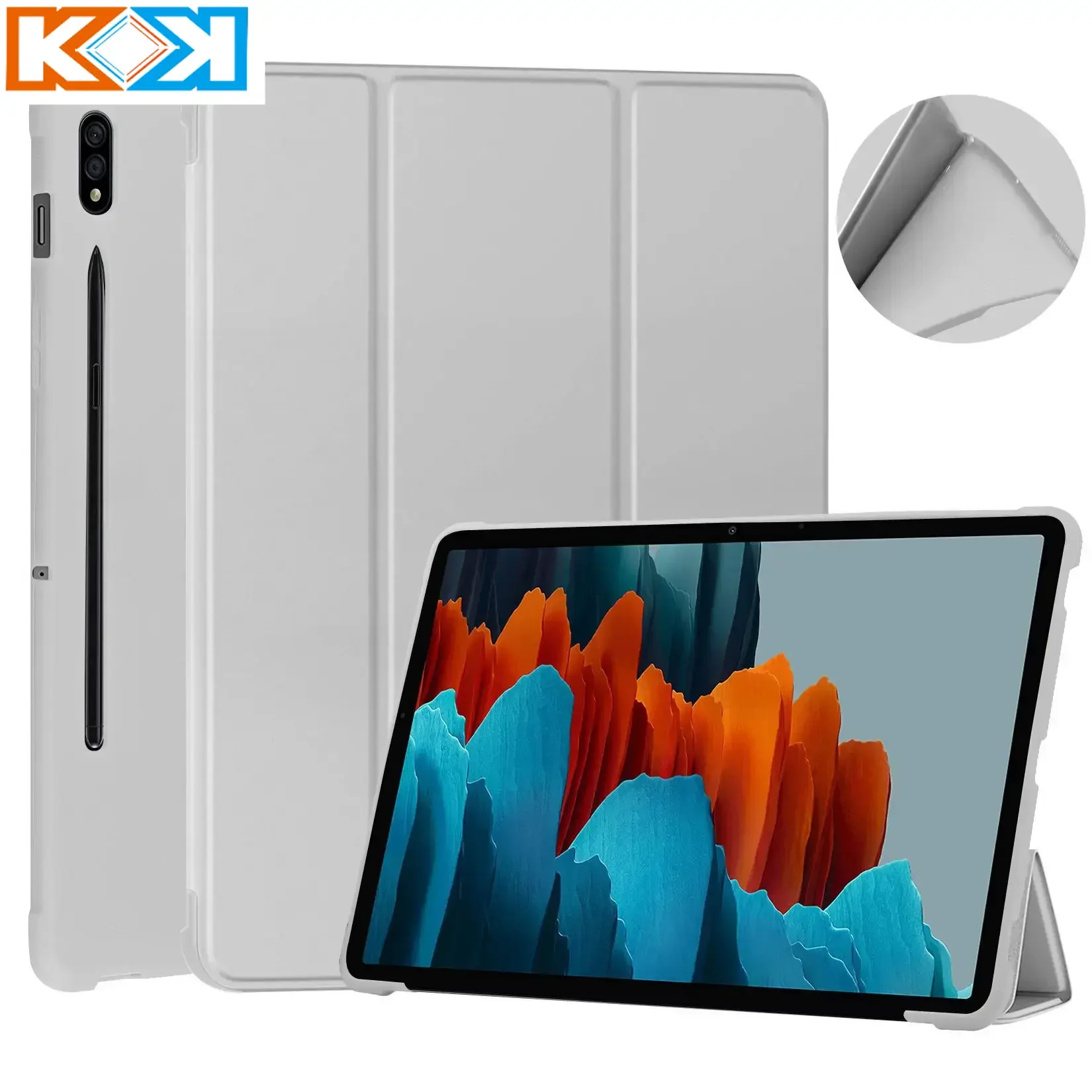 Чехол KOK для НОВОГО Samsung Galaxy Tab S6 10,5 SM-T860 T865 Galaxy S9 11 x710 x716B x718u, чехол Smart Leather Funda для пробуждения сна S Чехол KOK для НОВОГО Samsung Galaxy Tab S6 10,5 SM-T860 T865 Galaxy S9 11 x710 x716B x718u, чехол Smart Leather Funda для пробуждения сна S