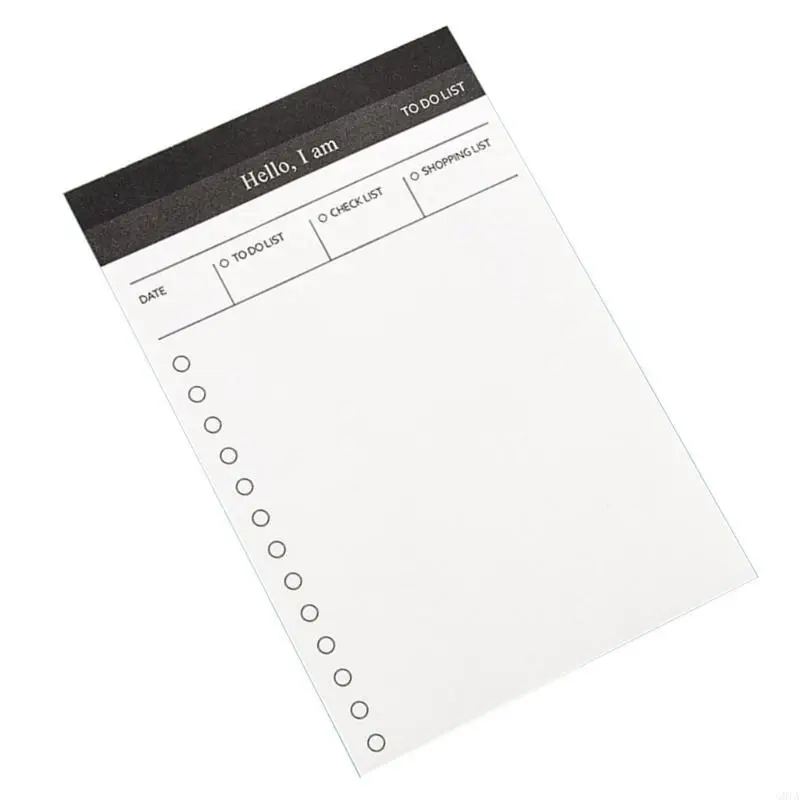 G8TA Small Notepbook Tearable 50 листов Unlied Daily Daily Planner Planner Блокноты Контрольный список написание Pad Memopad для