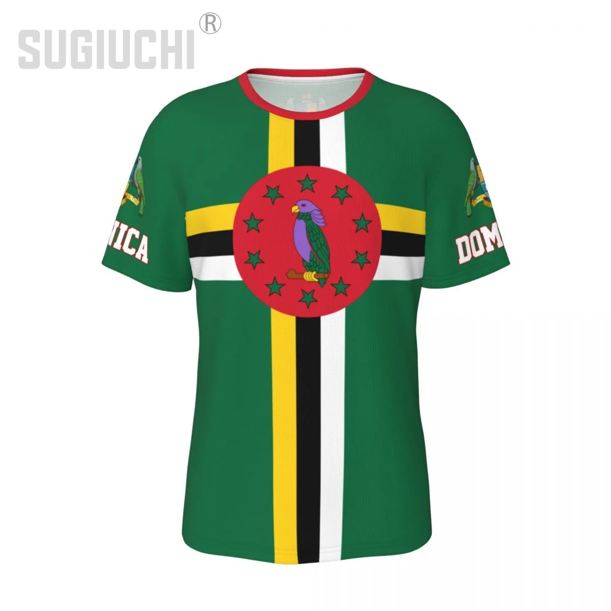 Unisex Nation T-shirt Dominica Flag Dominican T-shirts For Men Women Soccer Football Fans Gifts Custom clothes tee