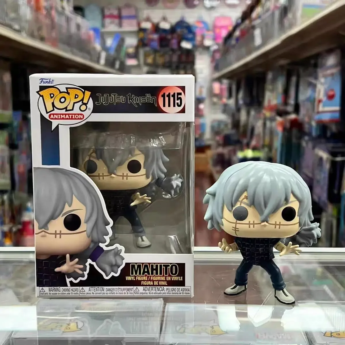 2024 NEW Funko Pop! Jujutsu Kaisen Megumi 1112 Nobara 1113 Gojo 1114 Mahito 1115 Itadori 1163 Vinyl Action Figure Toys for Gifts