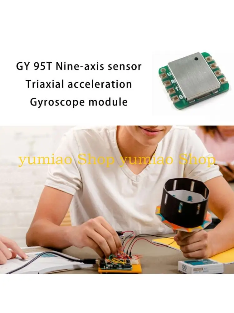 

587B Трехосный акселерометр, гироскоп, модуль датчиков магнитометра для точного отслеживания движения и определения положения