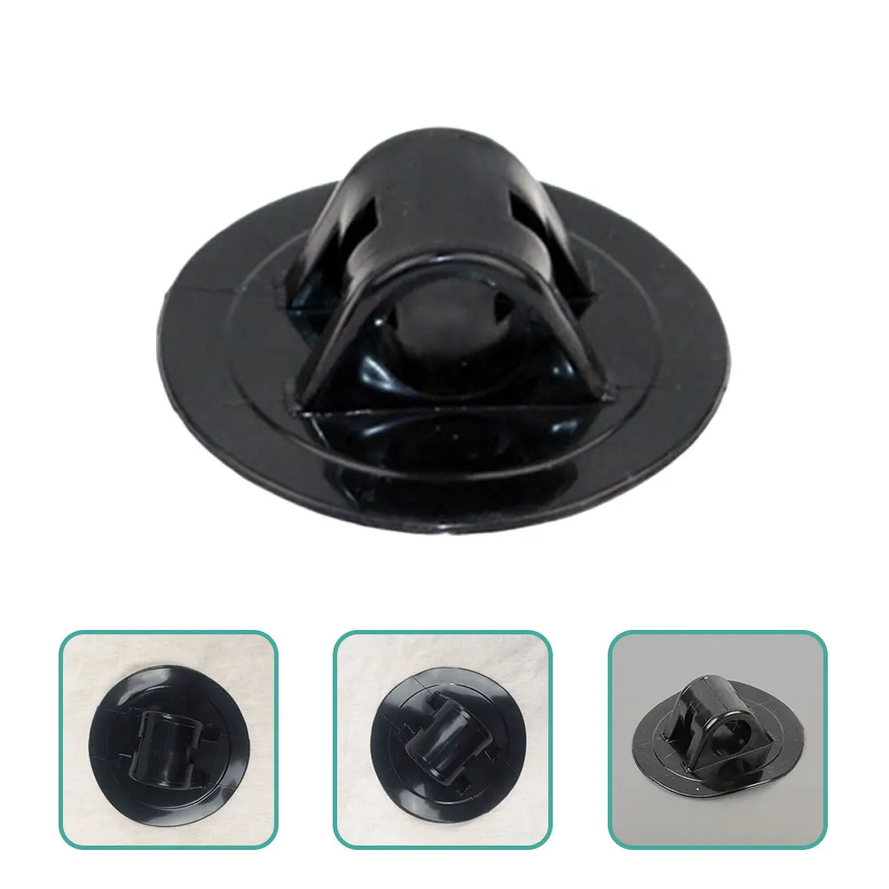 

4 PCS Kayak Motor Stand Inflatable Boat Accessory Canoe Black Pvc Fishing Supply