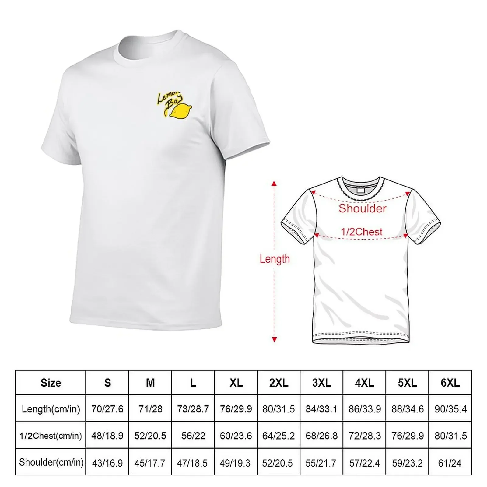 Lemon boy T-Shirt tops shirts graphic for a boy cute tops men clothings