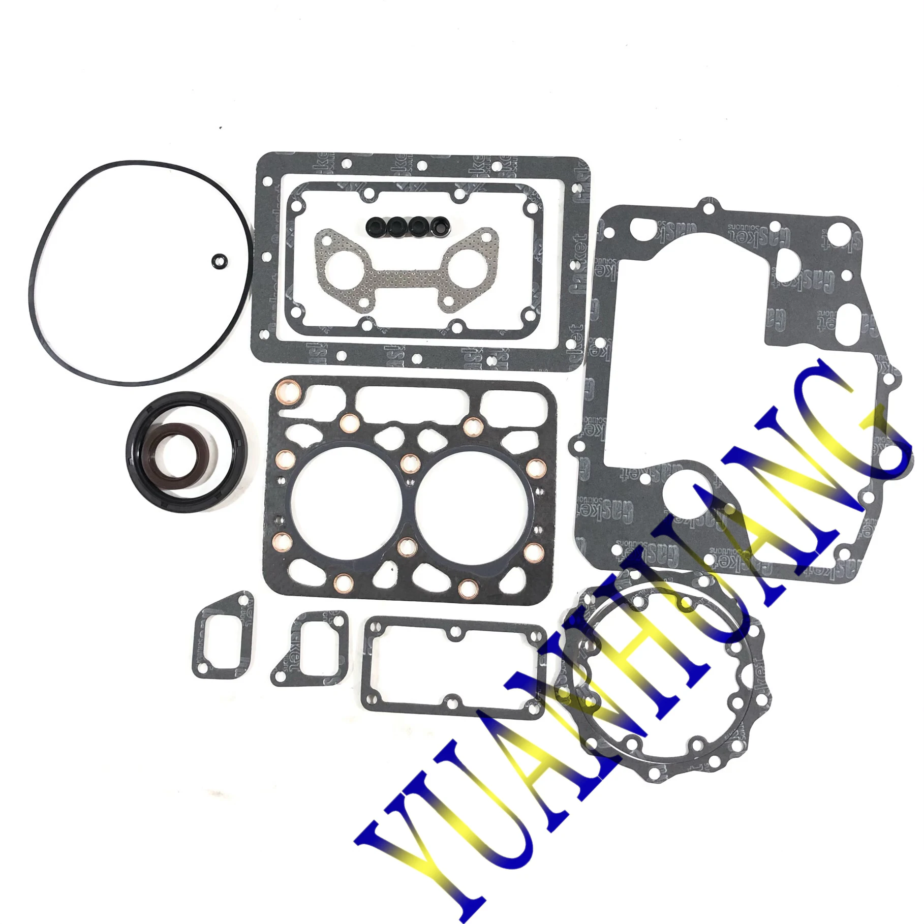 ZB600 Engine Gasket Kit Cylinder Head Gasjet Set for Kubota Engine Parts