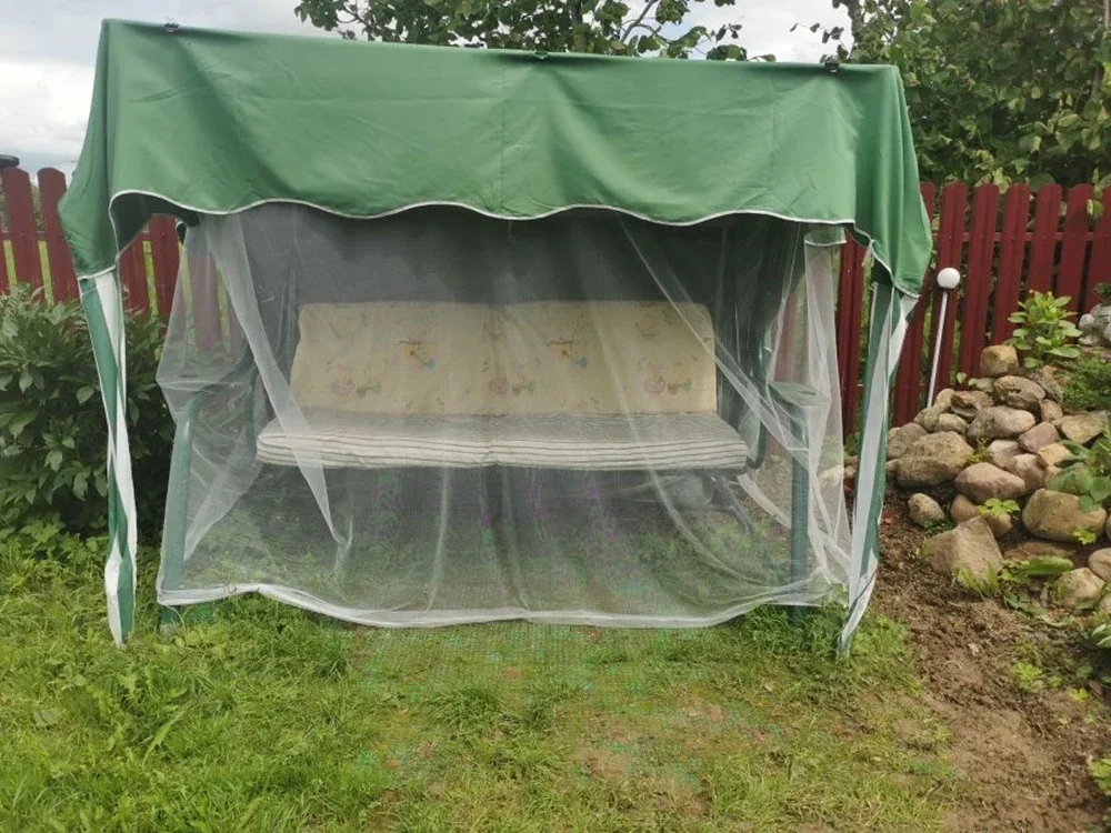 Grote witte camping klamboe binnen buiten opbergtas insectent klamboe binnen buiten opbergtas insectentent