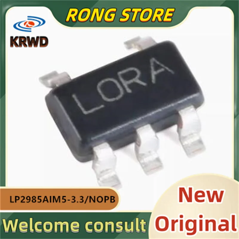 

Новинка, оригинальная микросхема LORA, фотография, фотография, фотоэлемент LP2985AIM5, 30 шт.