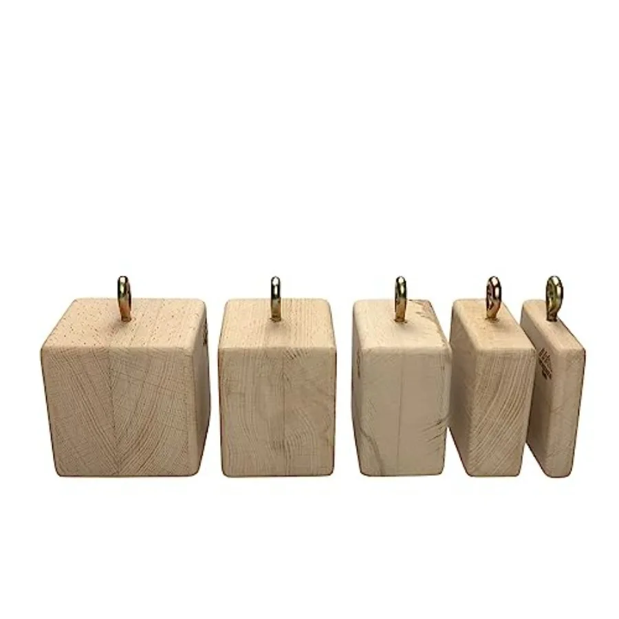 

BIG SET | 5 of Training Blocks | Essential for Rock Climbing, Crossfit, Workouts and Ninja | Equipment for Enhancing Finger and