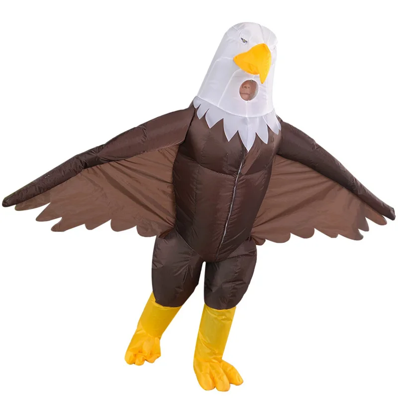 Inflatable Cosplay Costumes Mascot Eagle Full Suit Costume Adult Cartoon Character Outfit Suit Fancy Dress for Party Carnival