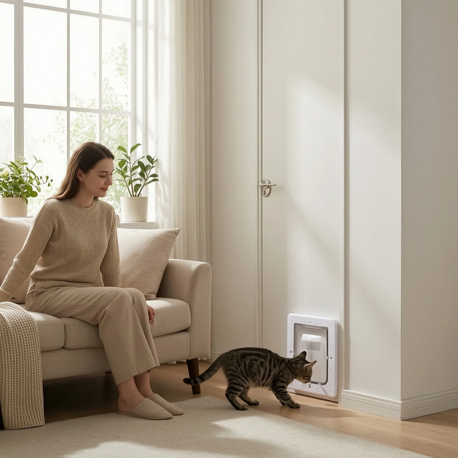 pet-door-panel-secure-pet-door-with-locking-mechanism-easy-to-install-low-profile-for-cats-doors-home
