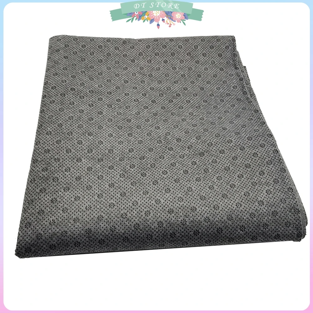 100*180Cm Pola Bunga Prem Vinil Karet Antiselip Kain Bulu Kempa untuk Karpet Diy Tikar Lantai Bantal Kursi Mobil Bahan Antiselip