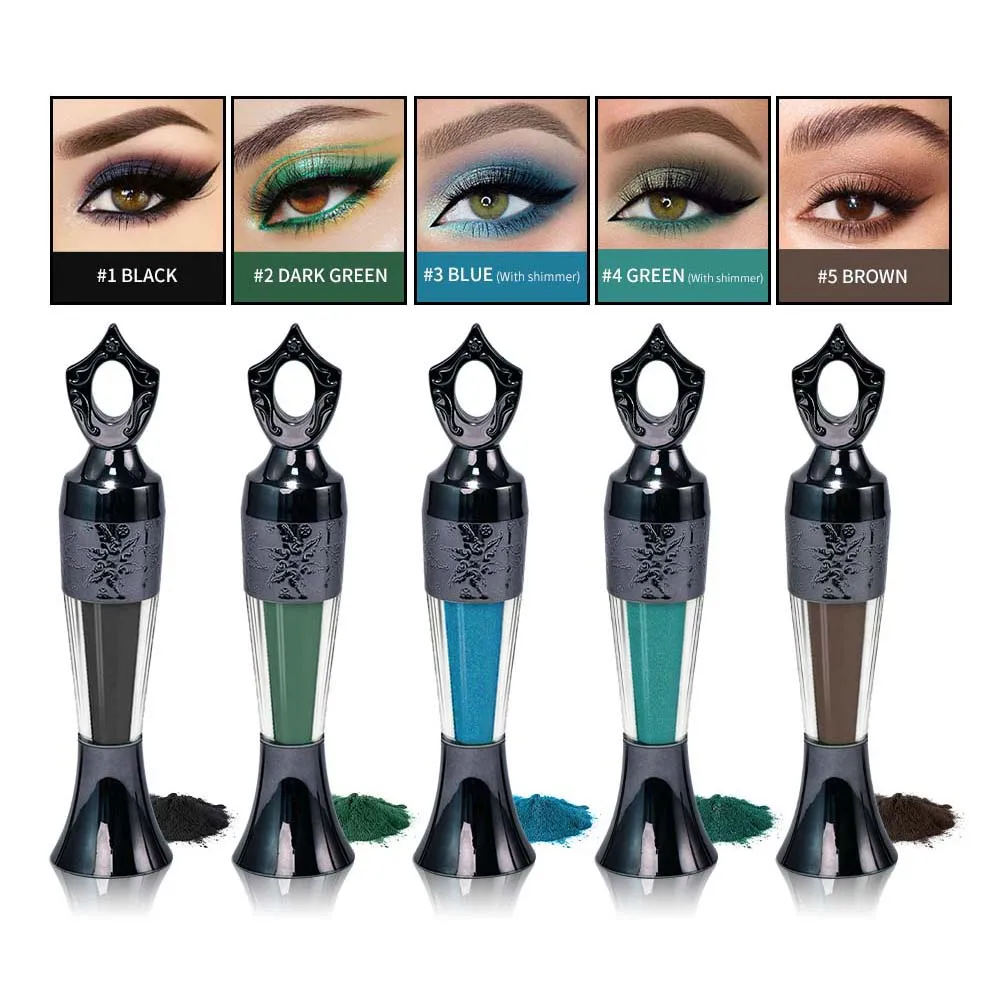 Eyeliner Power Wasserdichte schwarze Eyeliner-Stifte, wischfest, langlebig, einfach zu verwenden, anfängerfreundliches Augen-Make-up für den ganzen Tag