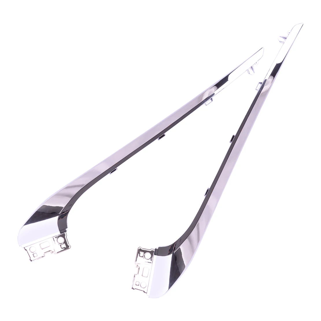 

6407A420 1 пара автомобильных левых и правых передних бамперов, верхняя полоса 6407A353, подходит для Mitsubishi Outlander Sport 2020-2022, хром