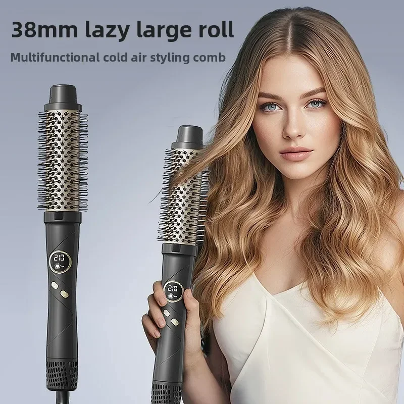 

High quality Curling Hair Comb Hair Comb Bangs Inner Buckle Comb Hairstyle Big Wave Electric Roller