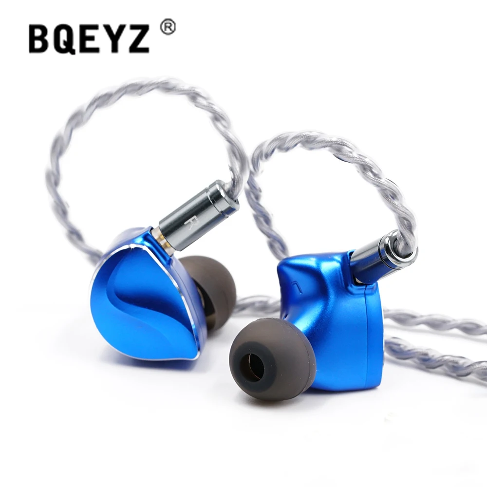 Imagem -06 - Bqeyz-earbud Audiófilo Hifi Híbrido Fone de Inverno Ultra 2pin Cabo Iem Iem 1dd Mais 1bc 35 mm Ficha Swappable de 44 mm 2023