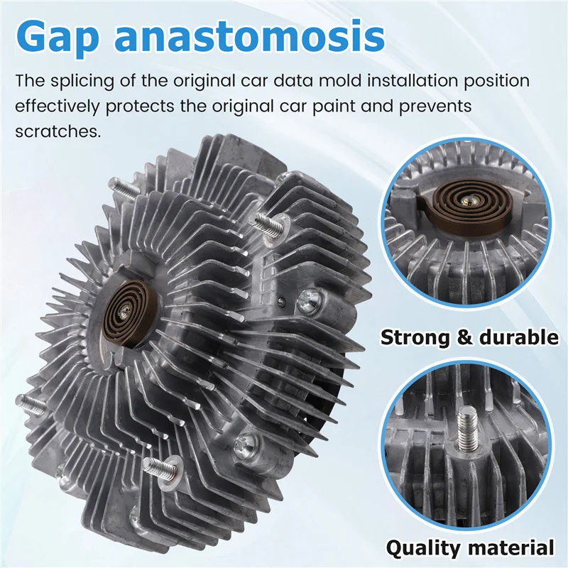 

Вязкая муфта охлаждающего вентилятора сцепления в сборе 16210-0E010 162100E010 для TOYOTA HILUX FORTUNER 15-21