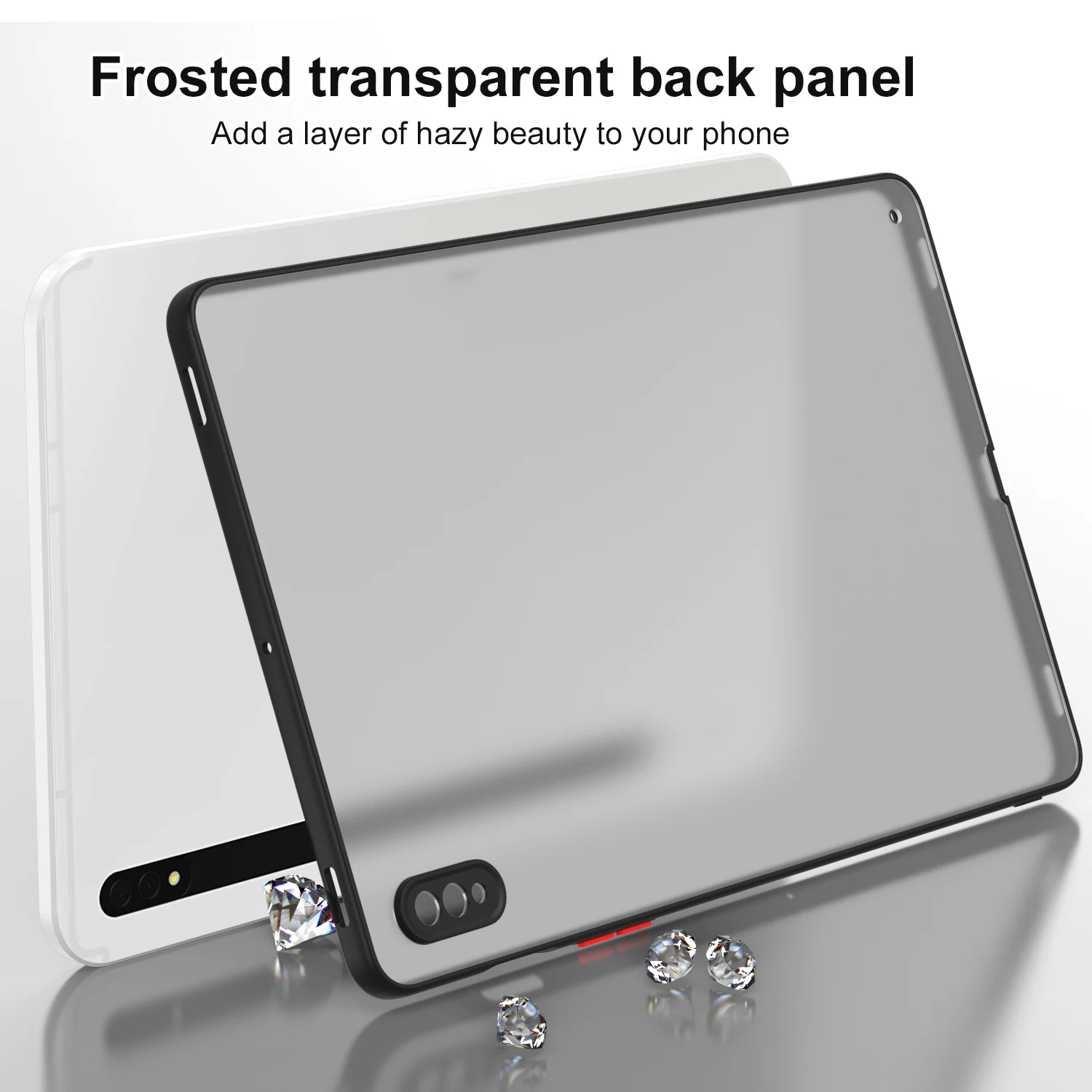 For Samsung Galaxy Tab S7 SM-T870 Shock-Proof Protective Case 11 inches Transparent Tablet Shell For Tab S8 SM-X700