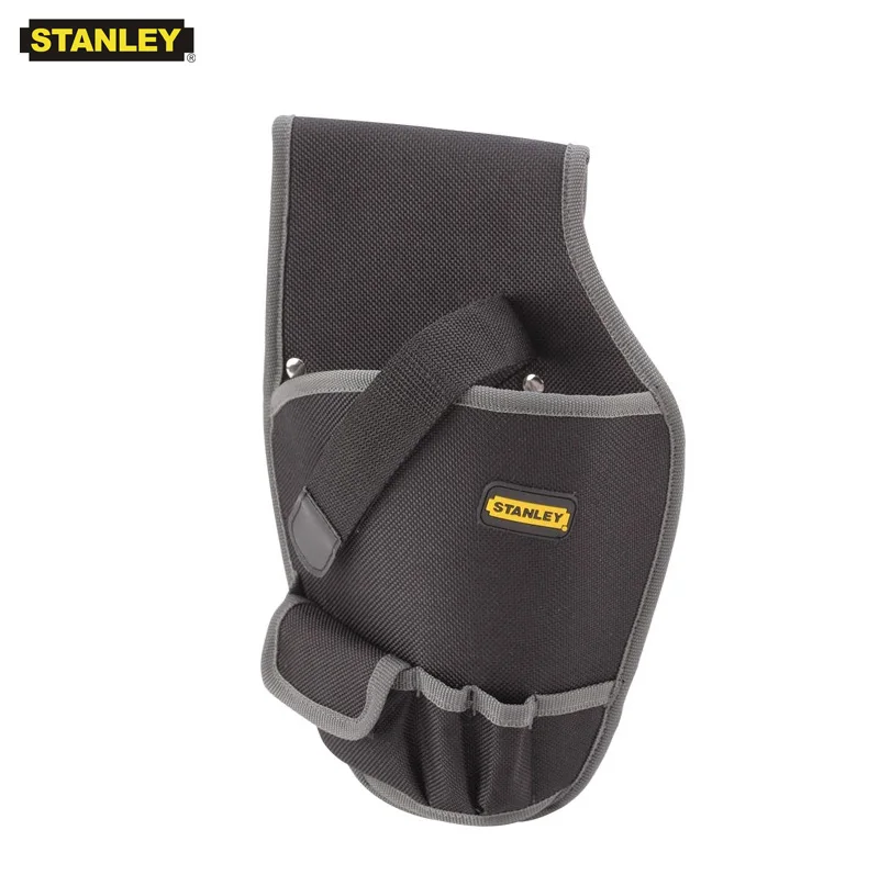 Stanley 1pcs cordless drill holster for screwdriver pouch holder durable small electrical bag on tools nylon pistol tool bags