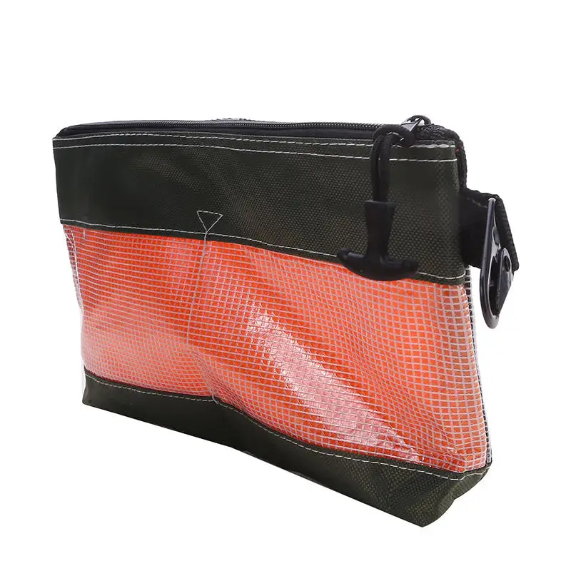 Borsa per attrezzi manuali Viti piccole Chiodi Punta da trapano Parti metalliche Borse per attrezzi Borse portaoggetti hardware trasparenti impermeabili
