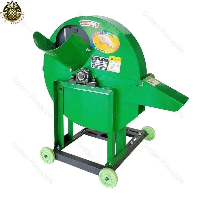 

Efficient Livestock Feeding Livestock Straw Shredder Machine Banana Leaf Banana Tree Silage Cutter With Motor For Animal Feeding