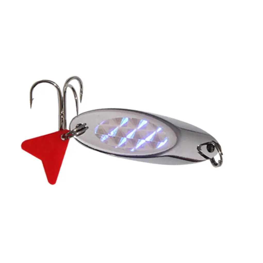 

Lure Sequin Hook Bait Freshwater Saltwater Fishing Bait Barbed Jig Outdoor Fishing Tackles, 15g