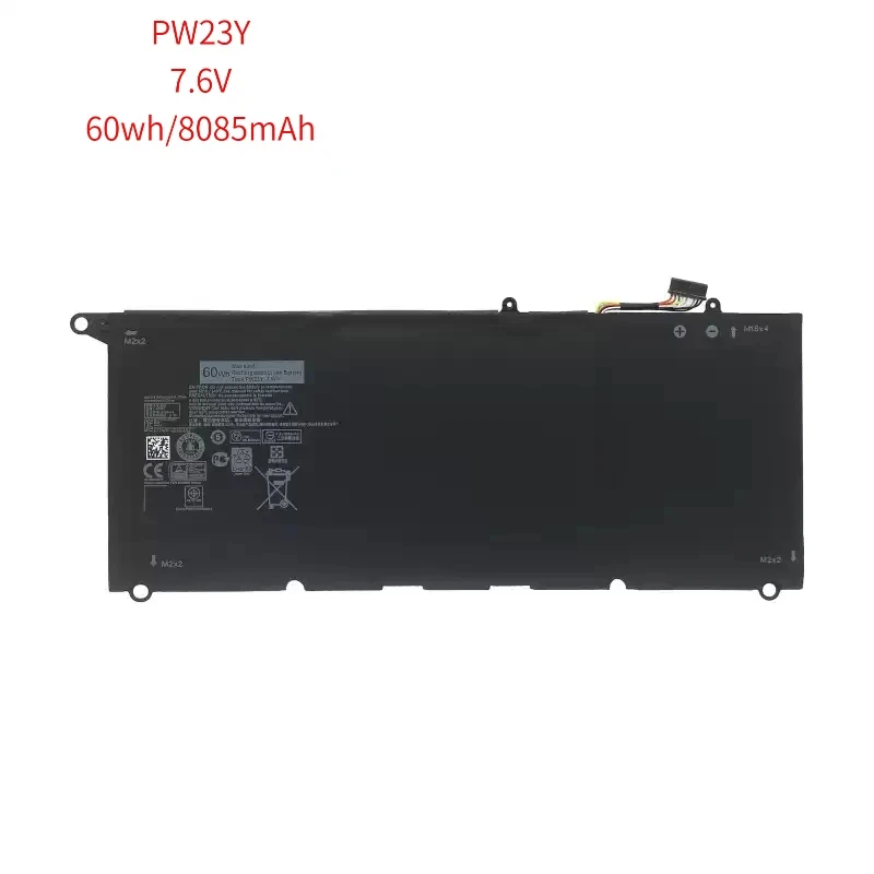 

Сменный аккумулятор для ноутбука PW23Y для DELL XPS 13 9360 серии RNP72 TP1GT P54G 7,6 В 60 Втч