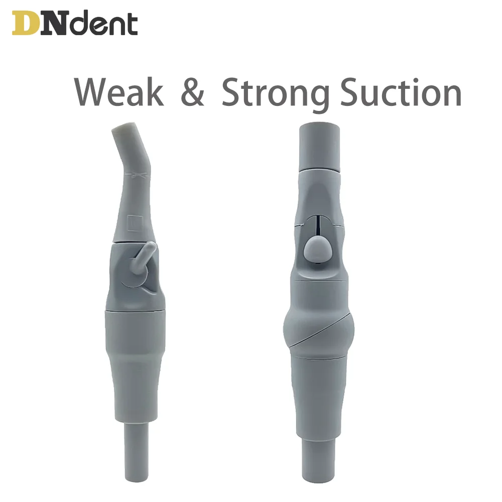 Adjustable Dental Saliva Ejector Suction Strong and Weak Tip Nozzle Oral Spare uinits Accessories