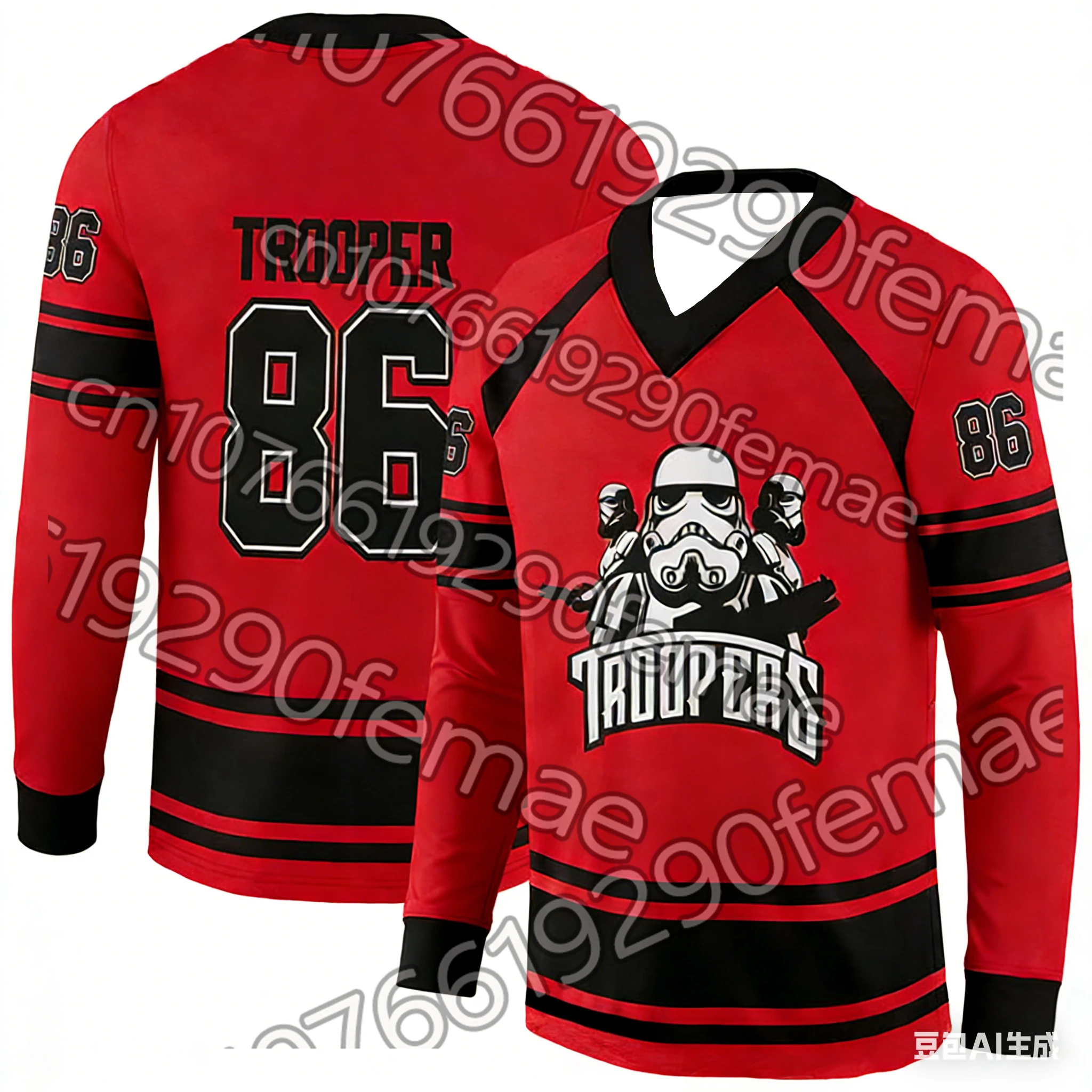 

Новая мужская спортивная футболка весна-лето 2026 – в стиле хоккейной майки «Звездные войны: Дарт Вейдер», незаменимая вещь для вечеринок и домашнего отдыха