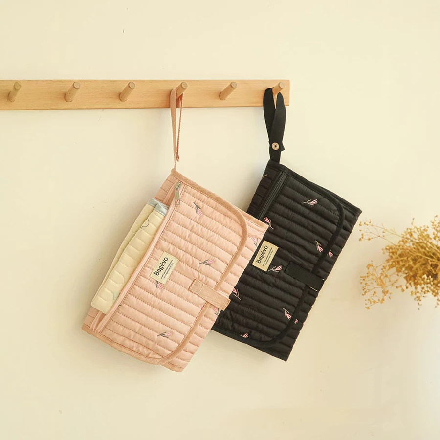 trocador-de-fraldas-portatil-acolchoado-tulipa-impermeavel-para-viagem-com-bolsa-de-armazenamento