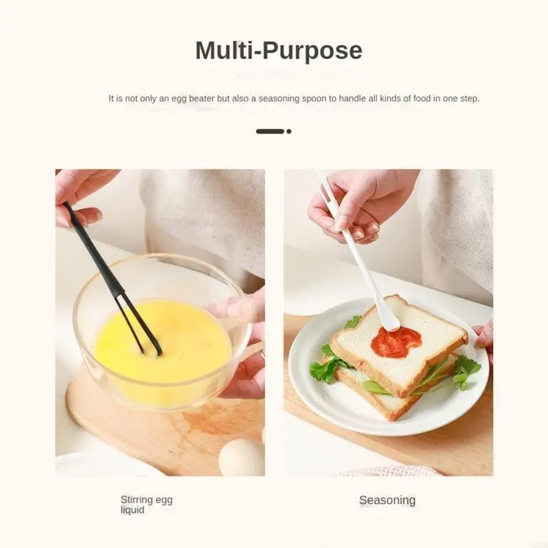 Multifunktions Mini Kunststoff Schneebesen Schneebesen Küche Gewürz Rührstab