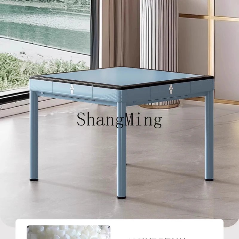 ماكينة جونغ الجديدة من ZYY، طاولة طعام منزلية أوتوماتيكية، ماكينة طاولة جونغ مزدوجة الأغراض، ماكينة القنب الكل في واحد #4