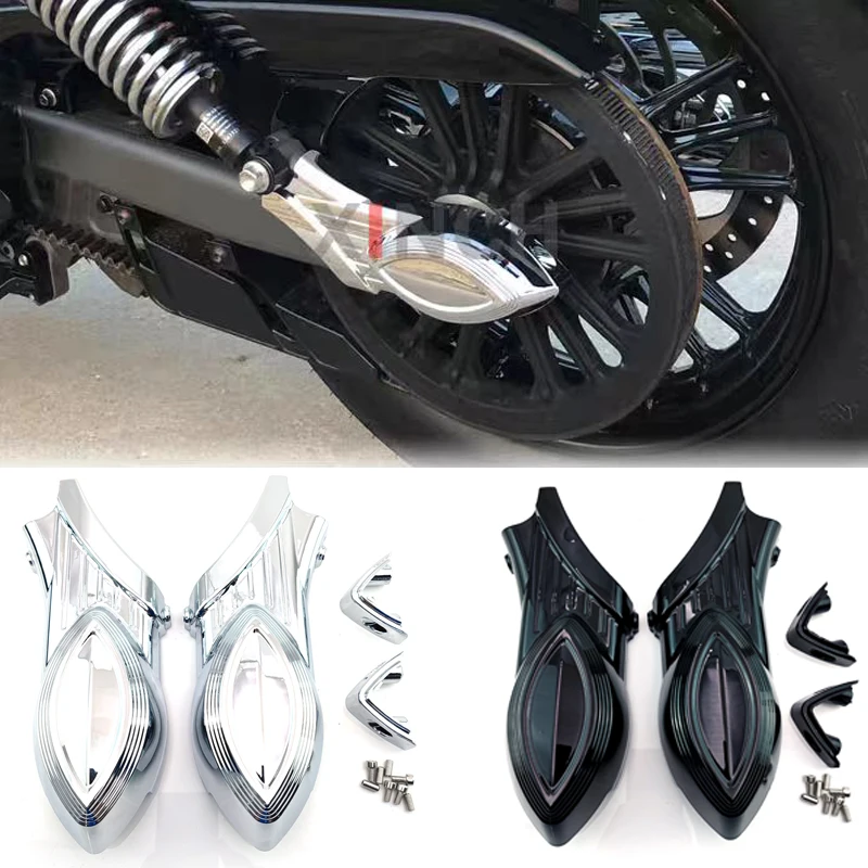 

For Indian Scout Scout Light Cavalry Conversion Rear Swingarm Axle Nut Cover Rear Axle Cover Protection