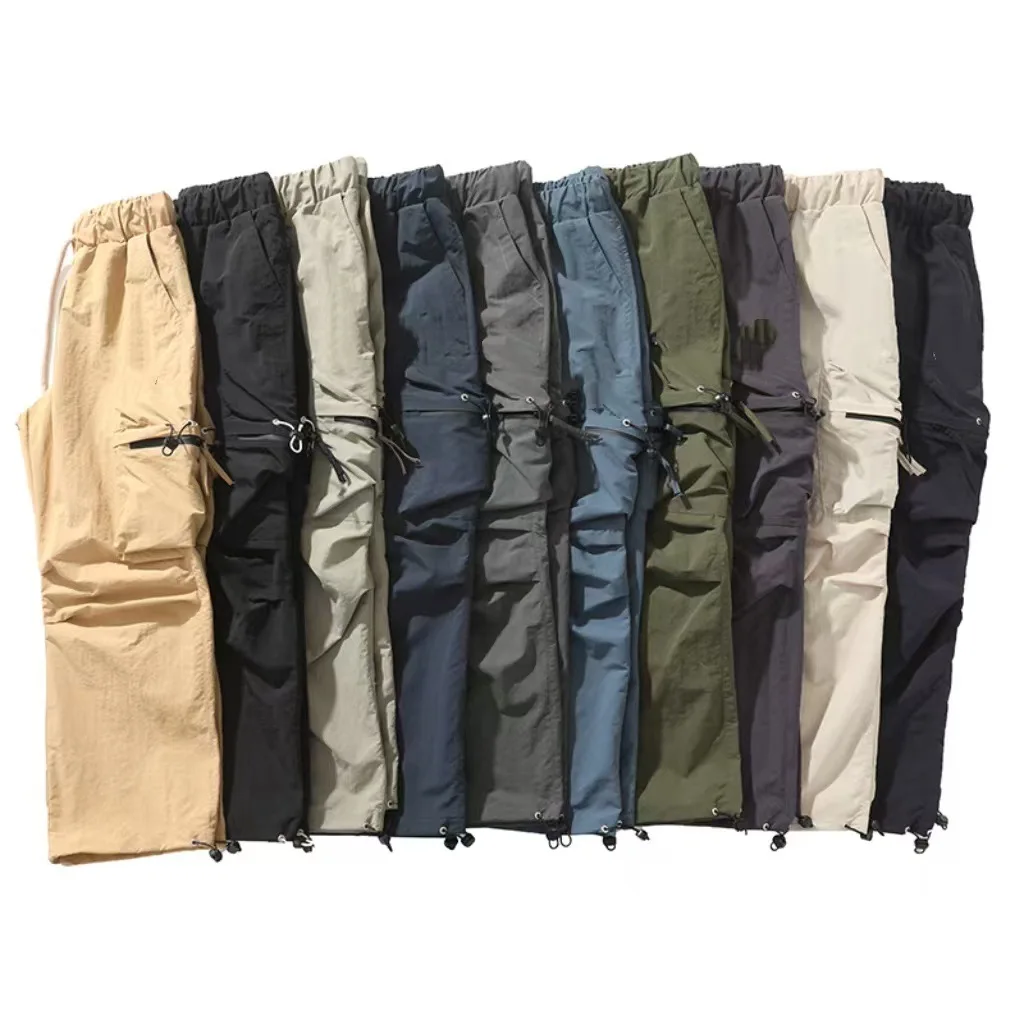 

Ультралегкие быстросохнущие водонепроницаемые брюки для активного отдыха, мужские прямые брюки для походов и альпинизма, повседневные брюки.