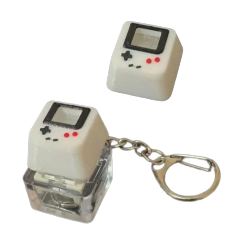 U55C Plastic Metal Gaming Consoles Keycaps Switches Tester With Dynamic RGBs Lighting For Enhances Typing Experience