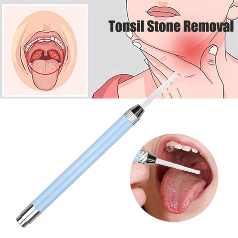 Luminescence Tonsil Stone Removal Ear Wax Remover Tool Mouth Cleaning Care Tools Tonsil Stone Remover Health Care