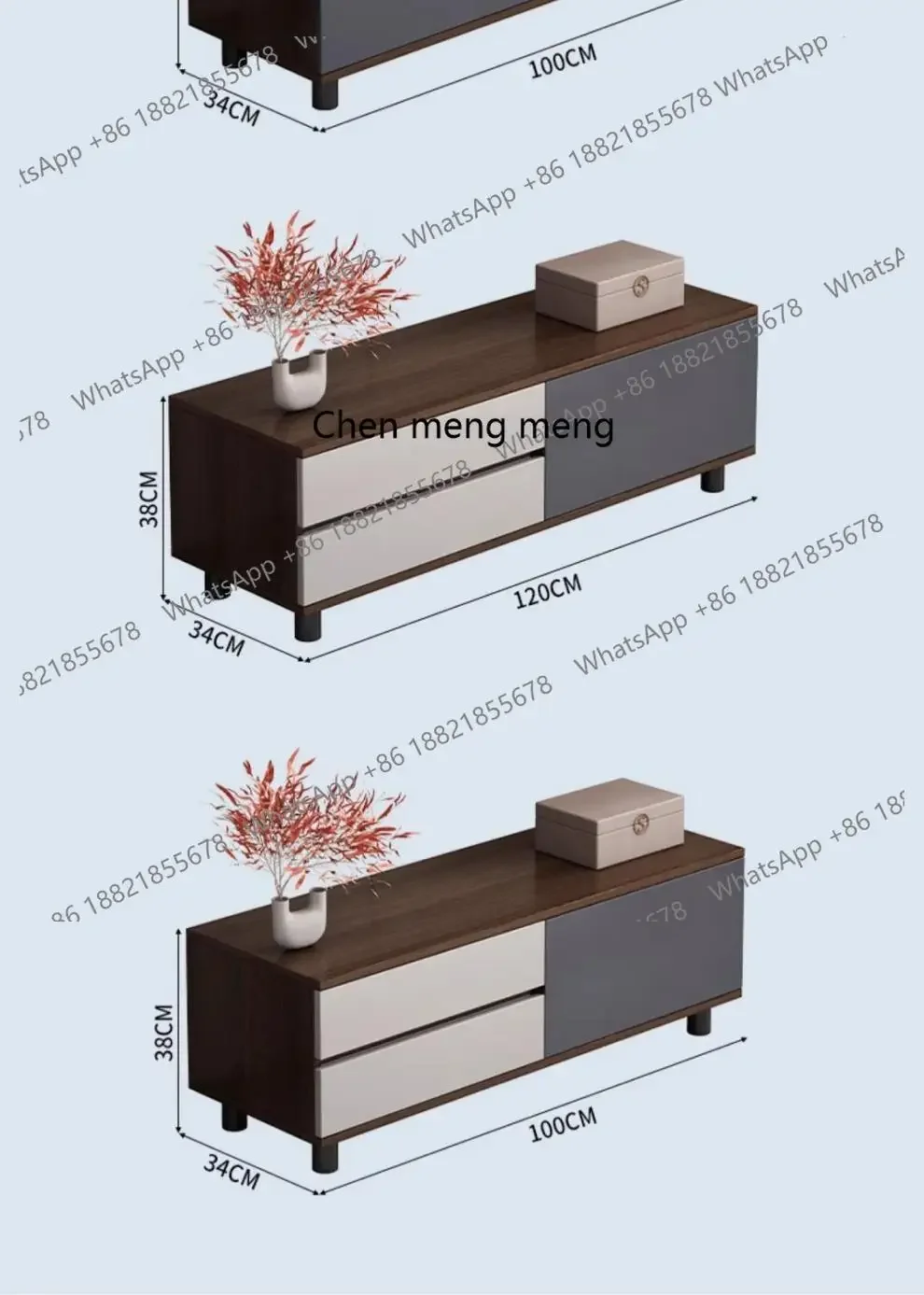 RR Nordic Storage Tv Cabinet Vintage Simple Elegant Display Cabinet Minimalist Glamour Organizer Archivadores Trendy Furniture