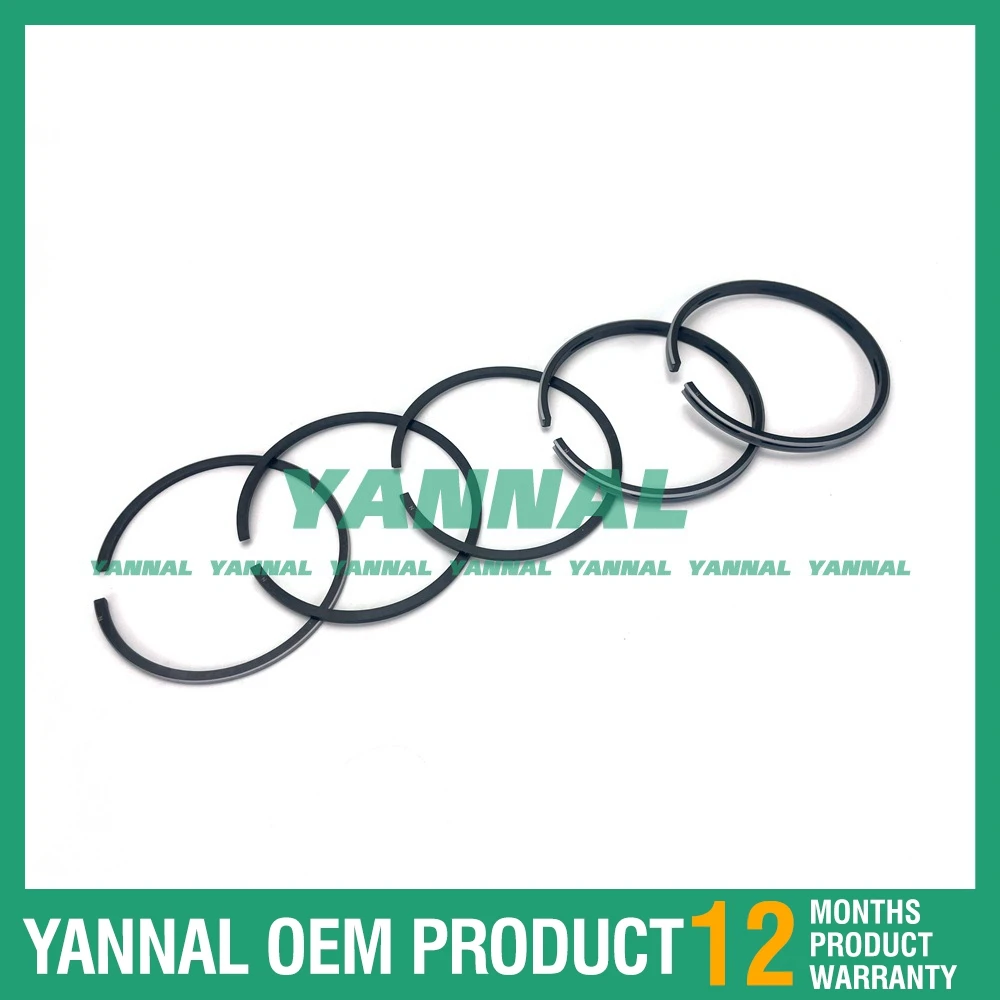 Piston Rings Set For Kubota ZL600 Excavator Engine Parts