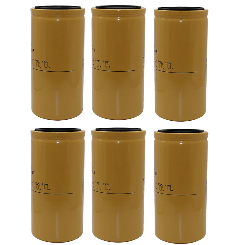 

6PCS Fuel Filter LC509 P551315 For Caterpillar CAT E319C E320BL E320BLN E320C E320D E323D E323DL E325B E325BL