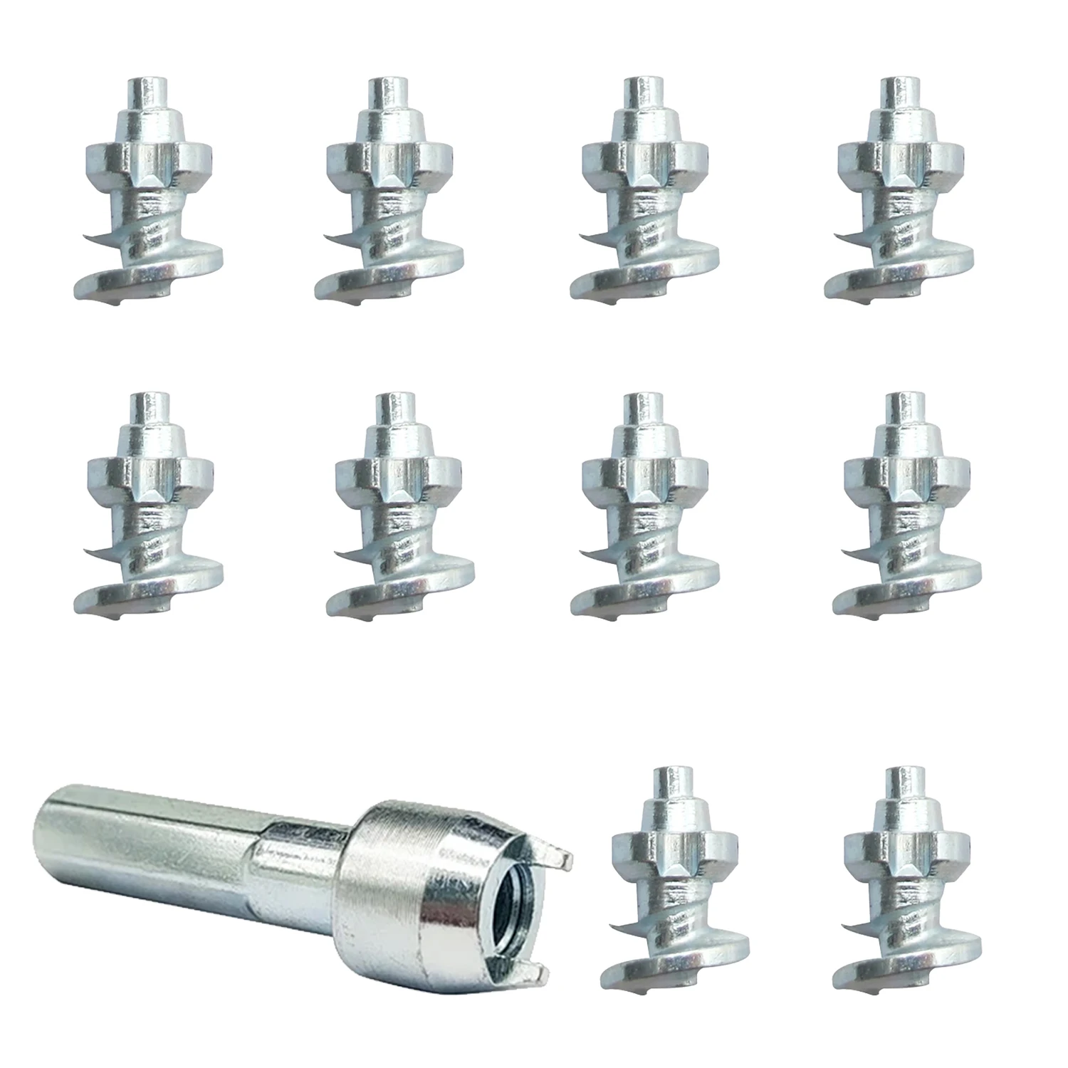 AliExpress NONE 20/50Pcs Screw Studs Reusable Motorcycle Bicycle Wheel Tyre Snow Tire Spikes Hard Alloy Stud Screws