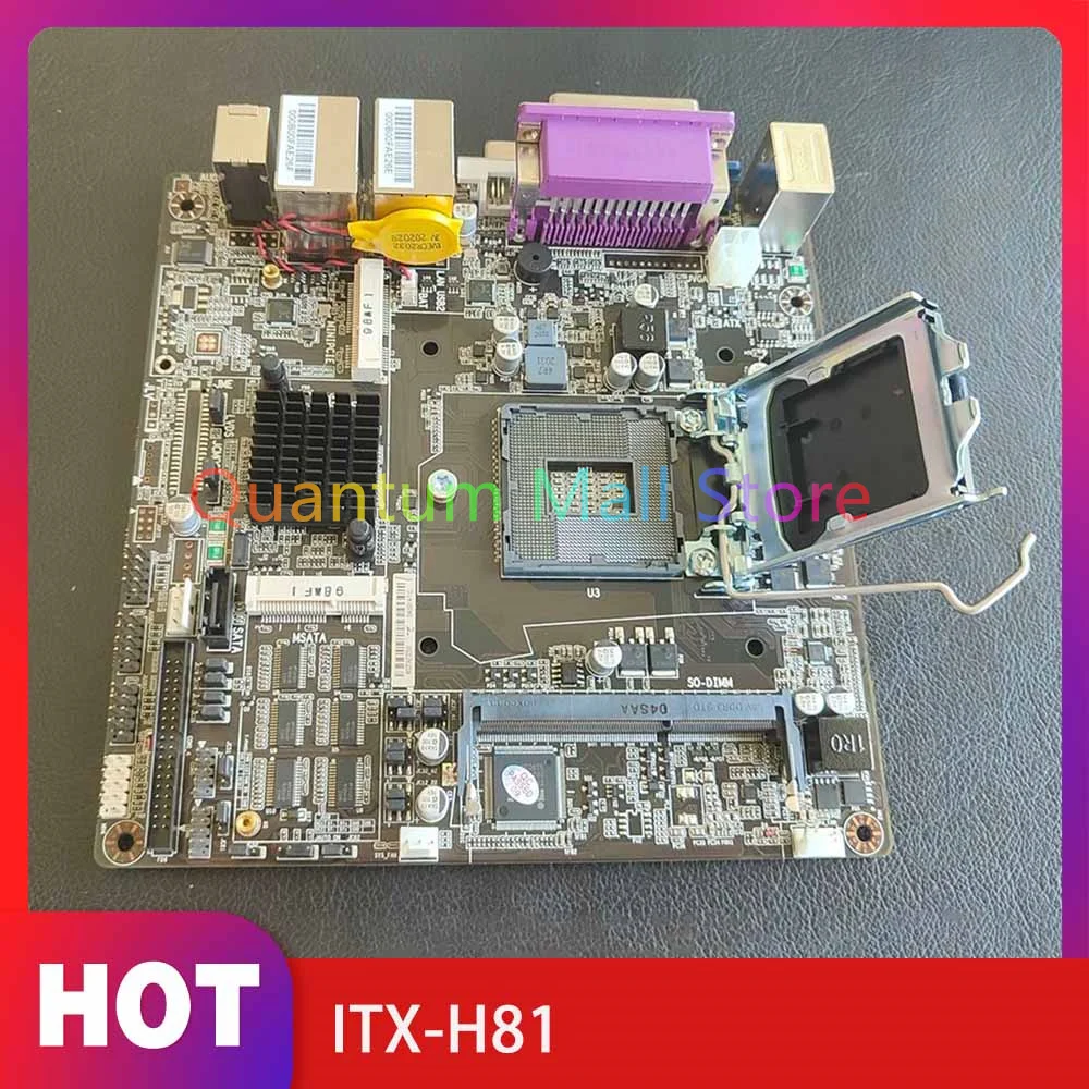 

Motherboard DIY Small Motherboard 17 * 17 LGA1150 DDR3 ITX-H81