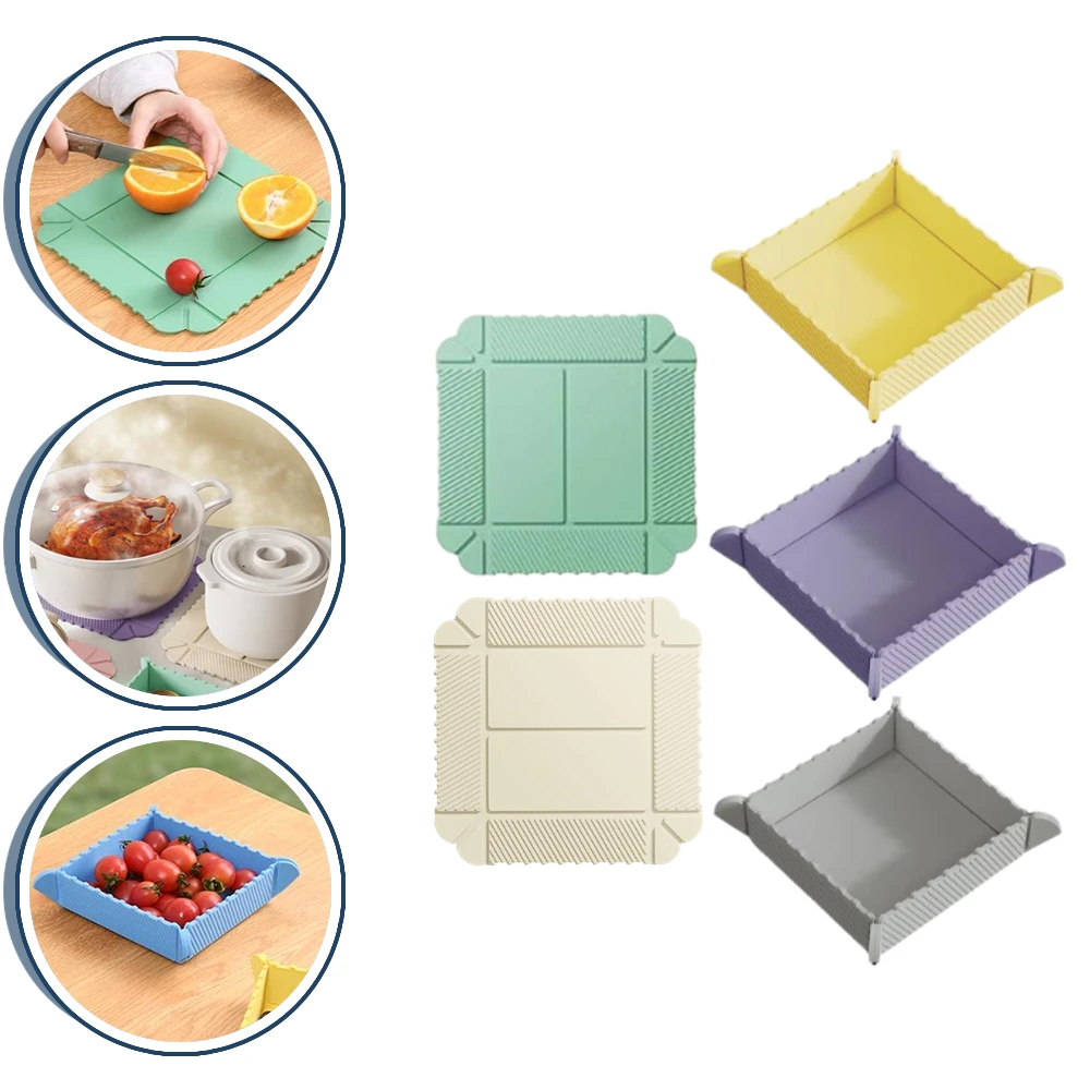 multifunctional-foldable-magnetic-heat-resistant-silicone-placemats-cutting-board-portable-fruit-vegetable-plate-for-camping