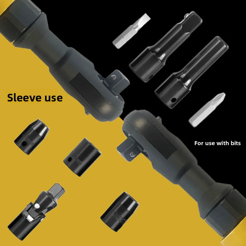 Taiguan Pneumatischer Ratschenschlüssel 1/2 Autoreparaturwerkzeug Kleine Windbatch Mini 3/8 Kleine fliegende mittlere Fliege Große Fliegenschraube